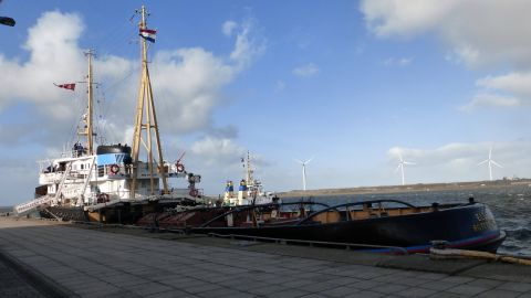 ELBE in IJmuiden, 29 okt 2017