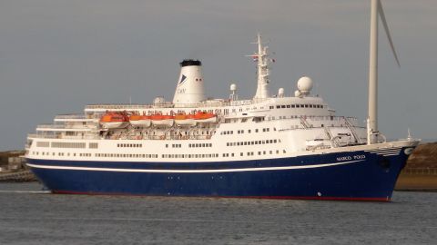 Marco Polo in IJmuiden, 3 nov 2017
