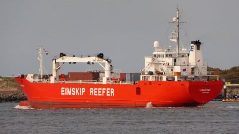 Stigfoss in IJmuiden, 3 nov 2017