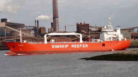 Stigfoss in IJmuiden, 3 nov 2017