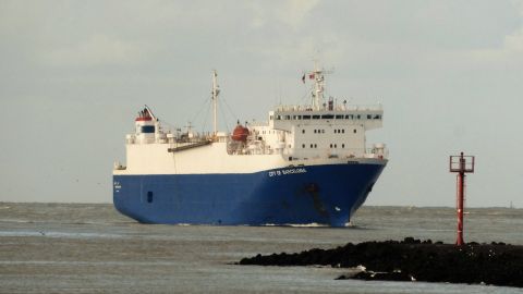 CITY OF BARCELONA in IJmuiden, 6 nov 2017