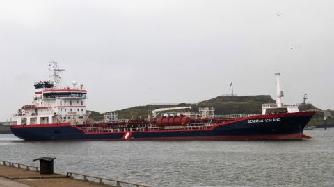 BESIKTAS ICELAND in IJmuiden, 8 nov 2017