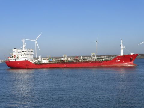 Kaprifol in IJmuiden, 12 mrt 2015