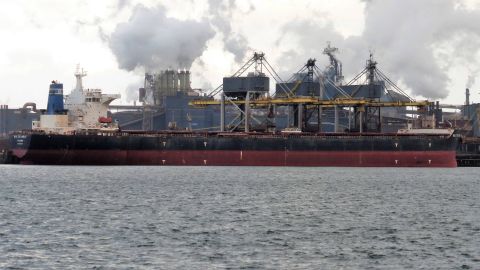 BALTIC WOLF in IJmuiden, 12 nov 2017