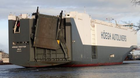 HOEGH TROTTER in IJmuiden, 13 nov 2017