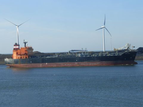 Torm Carina in IJmuiden, 12 mrt 2015