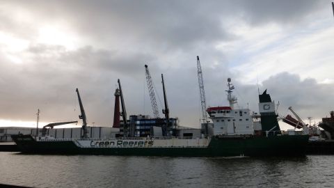 GREEN MAVERIC in IJmuiden, 16 dec 2017