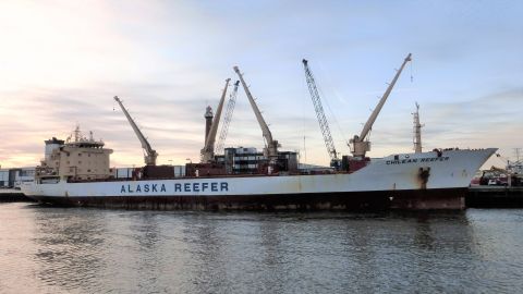 CHILEAN REEFER in IJmuiden, 19 dec 2017