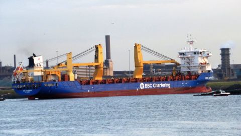 BBC SAPPHIRE in IJmuiden, 19 dec 2017
