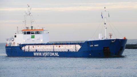LADY MARY in IJmuiden, 19 dec 2017