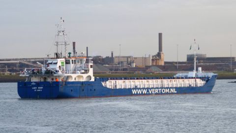 LADY MARY in IJmuiden, 19 dec 2017