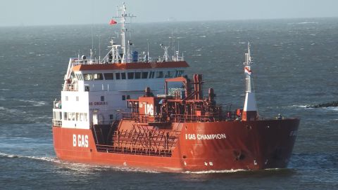 B GAS CHAMPION in IJmuiden