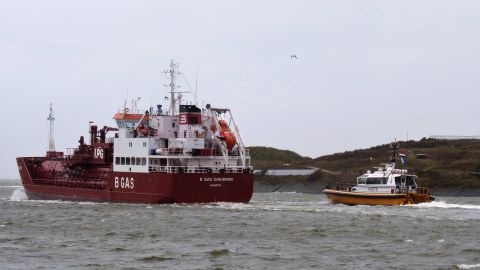 B GAS CHAMPION in IJmuiden, 30 dec 2017