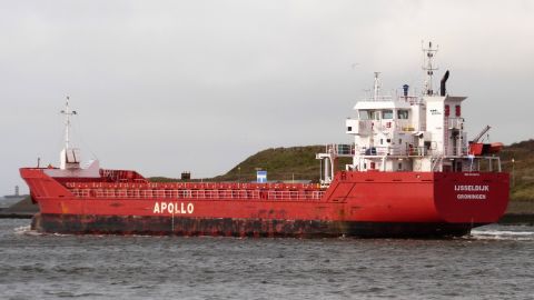IJSSELDIJK in IJmuiden, 1 jan 2018