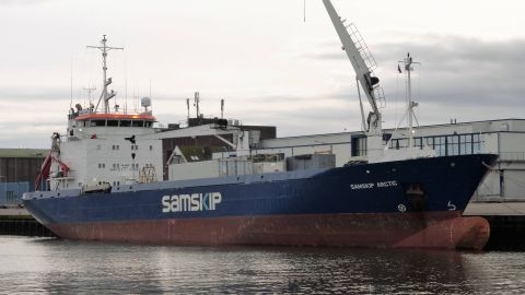 SAMSKIP ARCTIC in IJmuiden, 6 jan 2018