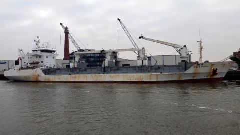 GREEN CRYSTAL in IJmuiden, 14 jan 2018