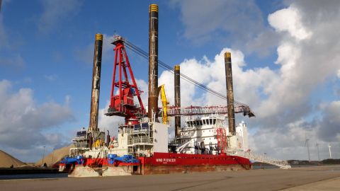 WIND PIONEER in IJmuiden, 16 jan 2018