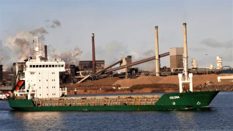 CELINA in IJmuiden, 21 jan 2018