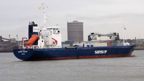 SAMSKIP GLACIER in IJmuiden, 23 jan 2018
