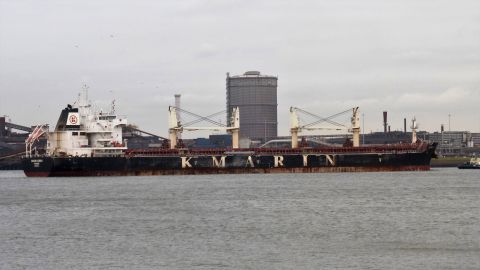 KMARIN BUSAN in IJmuiden, 23 jan 2018