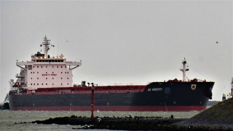 AP ARGOSY in IJmuiden, 24 jan 2018