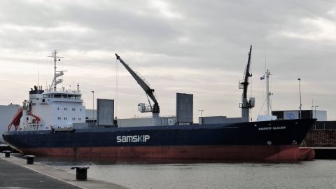 SAMSKIP GLACIER in IJmuiden, 25 jan 2018
