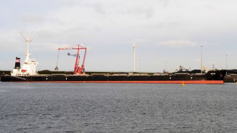 Gotia in IJmuiden, 30 jan 2018