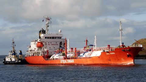 Gas Pasha in IJmuiden, 2 feb 2018