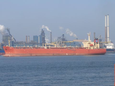 Simoa in IJmuiden, 17 mrt 2015