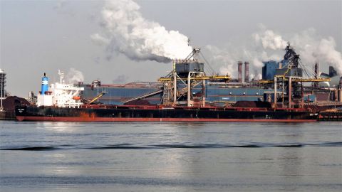 BULK KYUSHU in IJmuiden, 17 feb 2018