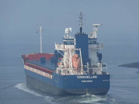 Terschelling in IJmuiden, 19 mrt 2015