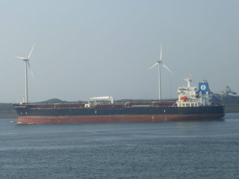 Ardmore Seavanguard in IJmuiden, 19 mrt 2015