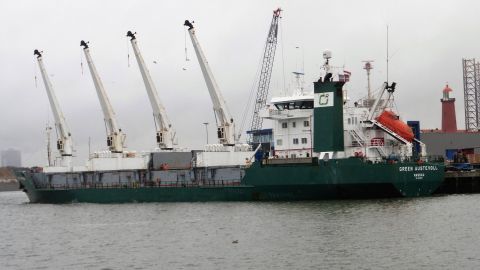 Green Austevoll in IJmuiden, 13 mrt 2018