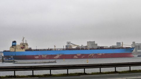 Maersk Promise in IJmuiden, 16 mrt 2018