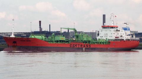 TRANS IBERIA in IJmuiden, 31 mrt 2018