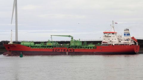 TRANS IBERIA in IJmuiden, 31 mrt 2018
