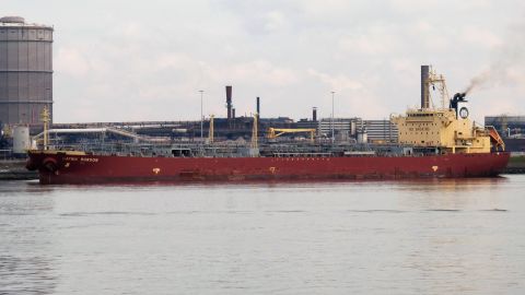 Hafnia Robson in IJmuiden, 31 mrt 2018