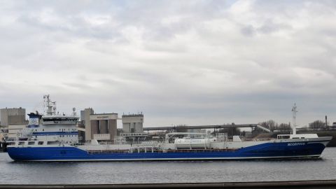 SCORPIUS in IJmuiden, 3 apr 2018