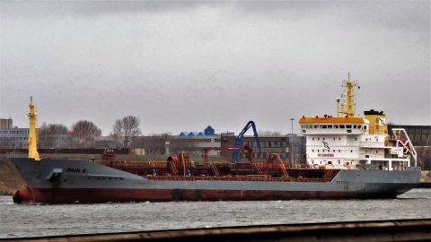 PAUL E. in IJmuiden, 5 apr 2018
