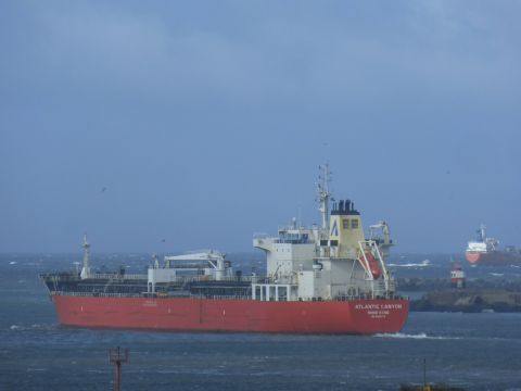 Atlantic Canyon in IJmuiden, 21 mrt 2015