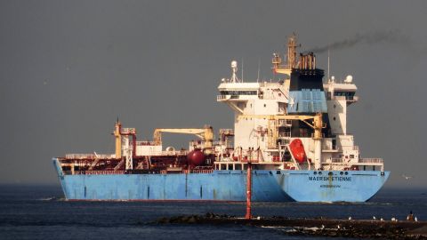 Maersk Etienne in IJmuiden, 22 apr 2018