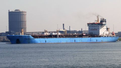 Maersk Etienne in IJmuiden, 22 apr 2018