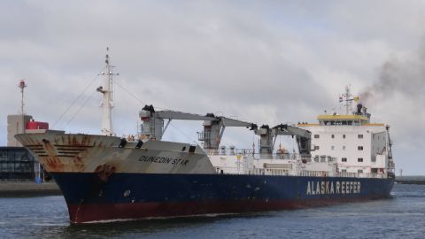 DUNEDIN STAR in IJmuiden, 25 apr 2018