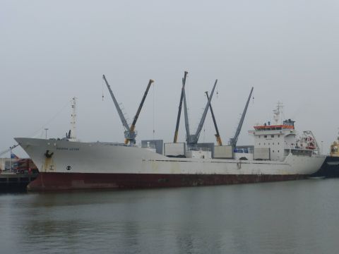 Sierra Leyre in IJmuiden, 24 mrt 2015