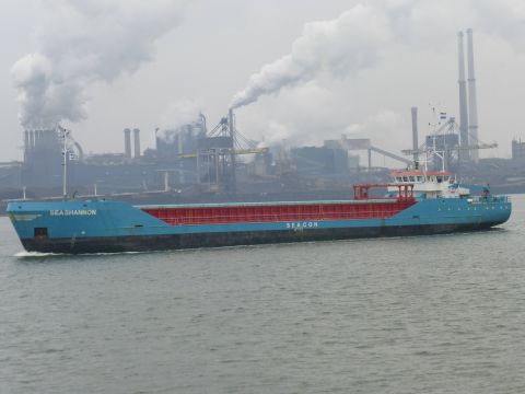 Sea Shannon in IJmuiden, 25 mrt 2015