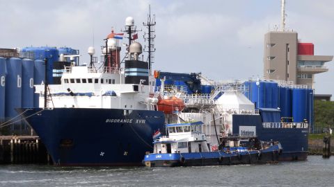 BIG ORANGE XVIII in IJmuiden, 17 mei 2018