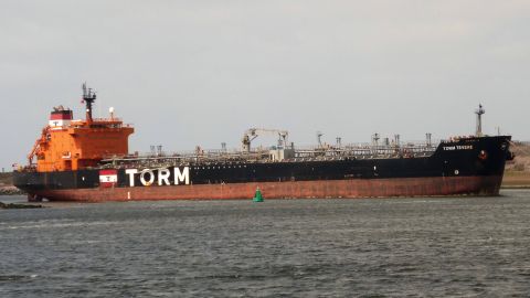 TORM TEVERE in IJmuiden, 17 mei 2018