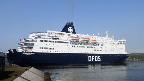 PRINCESS SEAWAYS in IJmuiden, 20 mei 2018