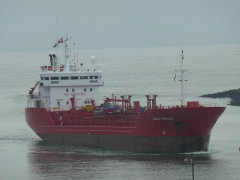 Maria Theresa in IJmuiden, 25 mrt 2015