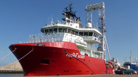 FUGRO SCOUT in IJmuiden, 28 jun 2018